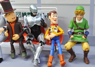 Illustration for article titled Creepy Woody, Angry Link and Friends Make Plastic Benches Fun